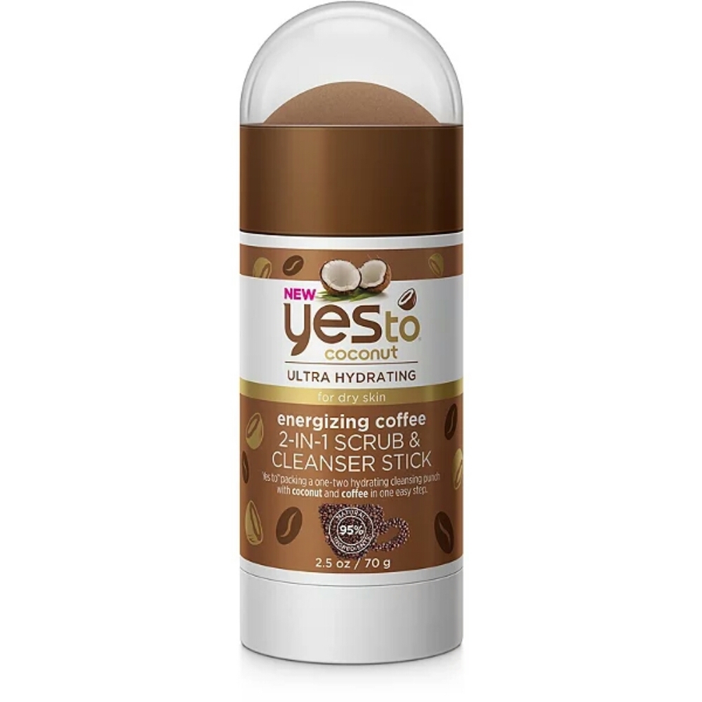 YES to Coconut Coffee Stick Scrub Cleanser